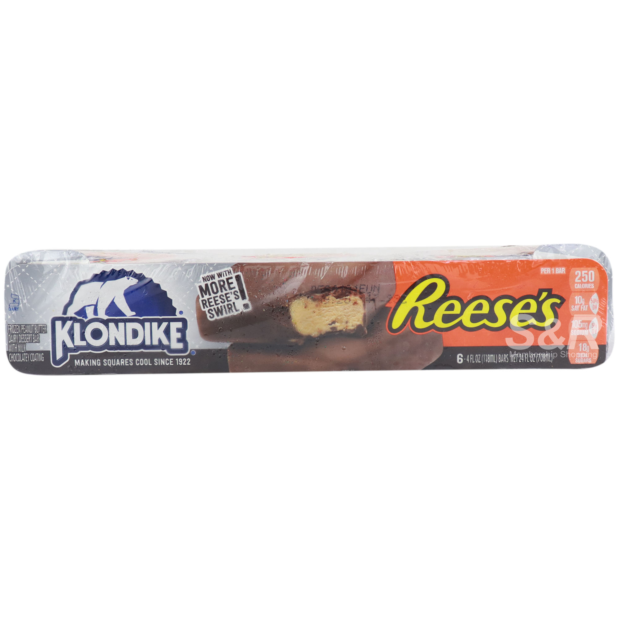 Klondike Ice Cream Sandwiches Reese’s Flavor 6pcs Klondike Ice Cream Sandwiches Reese’s Flavor 6pcs